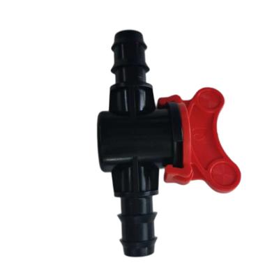 China Agriculture Drip Irrigation System Drip Tape 16Mm Hose Use Barb Lock Starter Valve From Irrigation System for sale