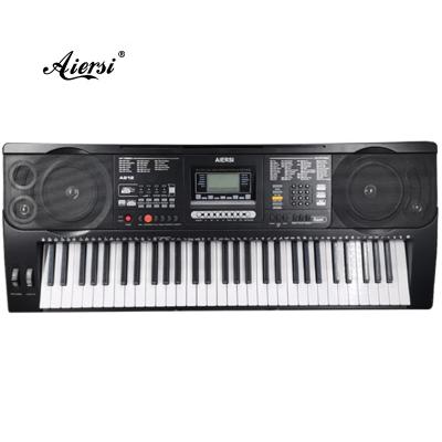 China Plastic Multifunctional Electronic Keys Multifunction Custom Brand ABS Piano 61 Keyboard Electric Organ Professional Musical Musical Instrument for sale