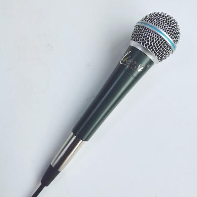 China Hot Selling Aiersi Brand Metal Material Singing Microphone Wired Dynamic Vocal Microphone For KTV Party for sale