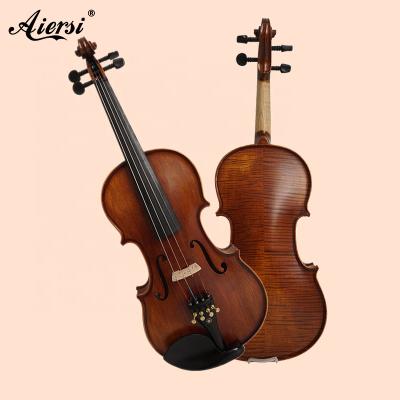 China Buy on his thirty one the violin handmad professional quality Chinese violino brand normal dark matte performance of violins musical instrument for sale