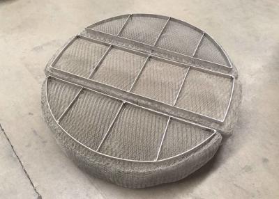 China Acero inoxidable Mesh Pad Demister Industrial Standard HG/T 21618-1998 en venta