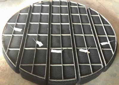 China 1450mm Mesh Pad Demister Vapor Liquid Scheidingsss 304L Bouw Te koop