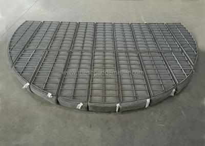 China 2205 Low Pressure Drop Mesh Pad Demister In Boiler Steam Drum for sale