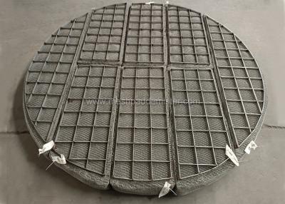 China Alambre de Internals Mesh Pad Demister Stainless Steel de la torre para los filtros líquidos del gas en venta