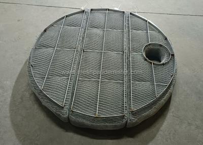 China Gas-flüssiger Filter, der Mesh Pad Demister For Tower intern entnebelt zu verkaufen