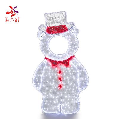 China 2021 Newest Outdoor Commercial Use Christmas Decoration Led Light Photo Shoot Photo Frame For Sale 2D Pattern Lights for sale