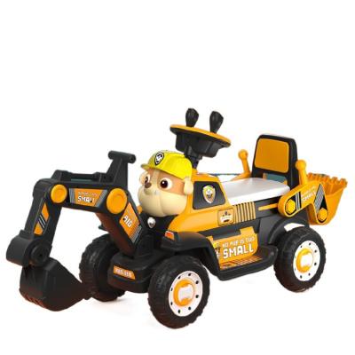 China Ride On Toy Multifunctional Electric Engineering Vehicle Children Ride On Construction Trucks Toys Children Toy Car For Kids for sale