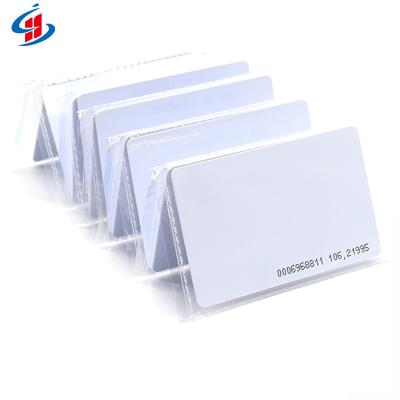 China Waterproof/Waterproof in Proximity Tk4100 Em4305 T5577 RFID Card Access Control Common Access Control Card Smart Blank PVC Card for sale