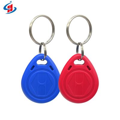 China Waterproof / 13.56Mhz Logo Printed Wholesale Waterproof RFID 125Khz Keyfob Tag T5577 For Door Management for sale