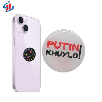 China NFC Tag Sticker Anti-metal Contactless NFC Tag Waterproof/Waterproof Programmable Phone/Epoxy Sticker Tag For Social Share for sale