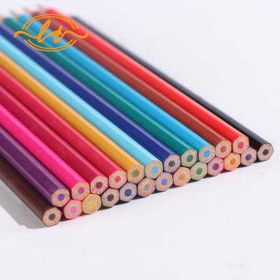 China office & School Pencil Hexagonal Shaped 24 Colored Pencils Set For Kids for sale