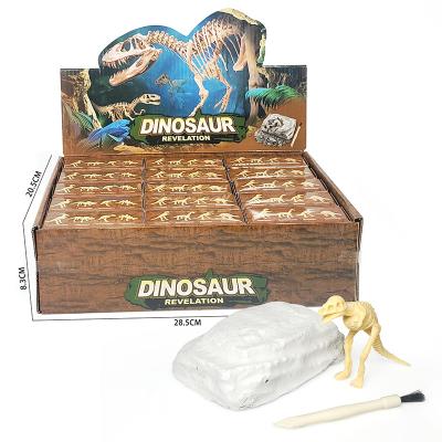 China Tough 15PCS Dinosaur Gypsum Treasure Hunting Toys Factory Sales Practical Product Development Ability for sale