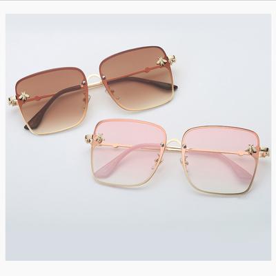 China Designer Fashion Sun Glases Big Metal Frame Sunglasses READSUN Fashion Vintage Men 2020 Polarized Sunglasses Men for sale