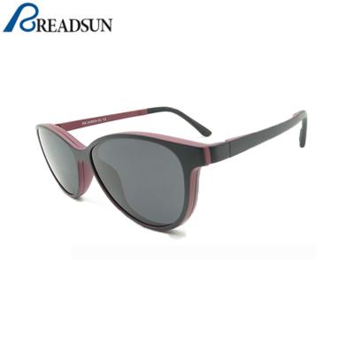 China Fashion Sunglasses Color Ultem Polarized Magnetic Eyewear Otical Clip Sunglasses for sale