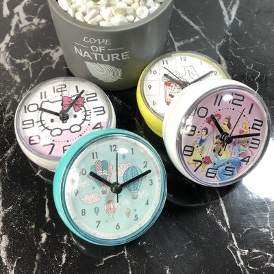 China 2021 Waterproof Japan Korea Antique Style Bathroom Kitchen Shower Room Sucker Clock for sale