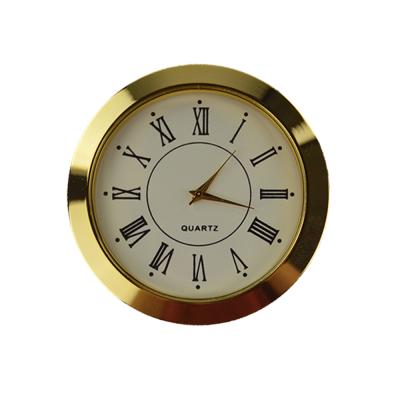 China Artware Parts 55mm Good Quality Metal Frame Clock Zinc Alloy Insert for sale