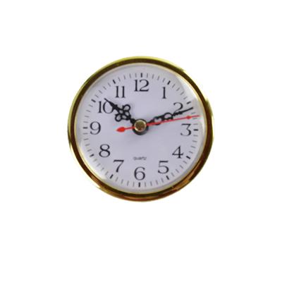 China Artware Parts High Quality Customized Logo 80mm Interior Clocks for sale