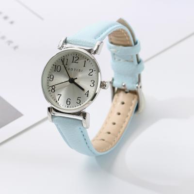 China Auto date convex glass logo branded business gift women lady girl wrst watch for sale