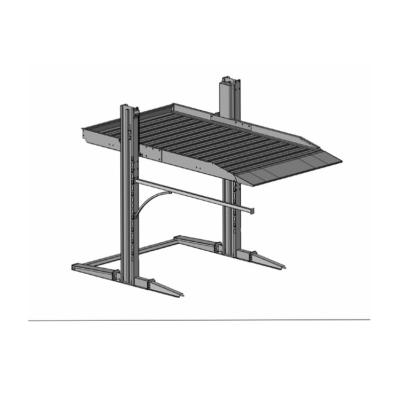 China Double Stacker Two Post Intelligent Parking Car Parking Lift 2500kgs for sale