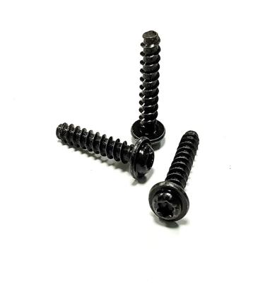 China Pan Carbon Steel M3 M4 M5 M6 Pan Head Torx Self Tapping Pan Head Threaded Screw with Gasket Screw for sale