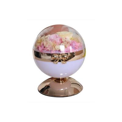 China Luxury Valentine's Day Birthday Gift For Girlfriends Wedding Luxury Romantic Fairy Bedroom Flower Bedside Table Lamp for sale