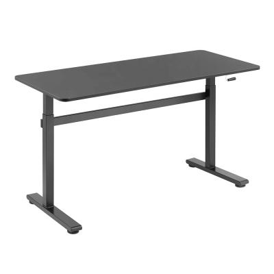 China Affordable Manual Height Adjustable (Height) Standing Desk for sale