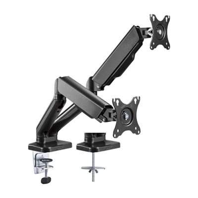 Китай Dual Height Adjustable Monitor Stand Monitor Arm 17