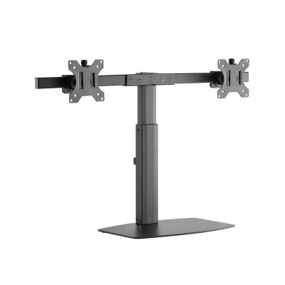 China Aluminum Desktop Monitor Stand, Dual Monitor Mount for sale