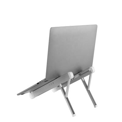 China (Height)Adjustable Portable Aluminum Foldable Laptop Riser for sale