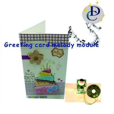 China Pre-recorded sound module for greeting card or gift box JSL-33A for sale