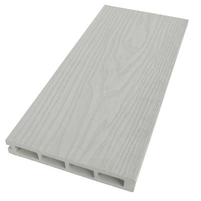 China Modern Low Price Wpc Decking Price 3d Embossing Wpc Decking Wpc Crack-resistant Decking for sale