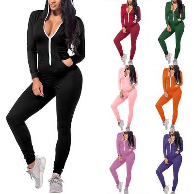 China 2022 Vintage Sports and Leisure Fashion Solid Color Women's Suit Women's One-Piece Set for sale