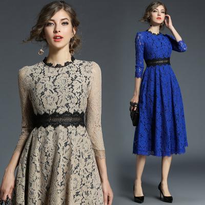 China 2022 Luxury High Quality Anti-Static Casual Dress Floral Maxi Silk Dresses Women's Floral Casual Summer for sale