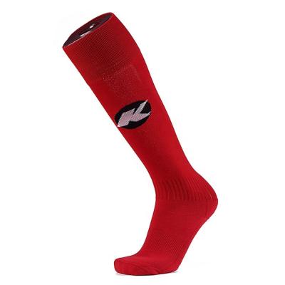 China High Quality Anti Slip Anti Slip Sweat-absorbent Sports Mens Socks Knee Soccer Football Socks for sale