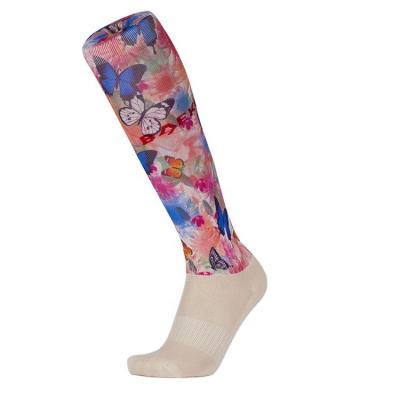 China Custom Wholesale Antibacterial Print High Sport Soccer Long Knee Socks Sublimation Socks for sale