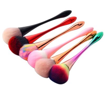 China Hotselling Cosmetic Concealer Super Soft Size Big Loose Powder Brush Makeup Brush Set Makeup Custom Logo Brushes for sale