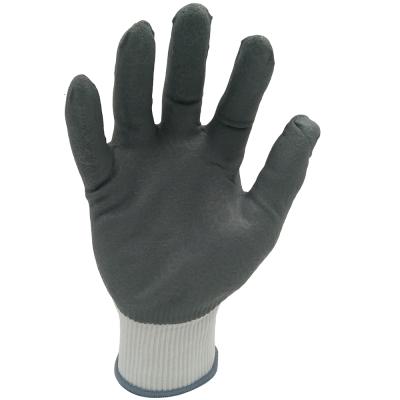 China Anti-Cut Safety Cut Proof For Stab 15 Gauge Safety Oil Proof Gloves Safety Work Gloves Anti-Cut Nylon Knitted Gloves for sale