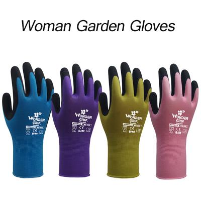 China Anti Slip Garden Anti-skid Gloves Woman Quickly Easy To Dig And Plant For Rose Pruning Mittens Digging Gloves for sale