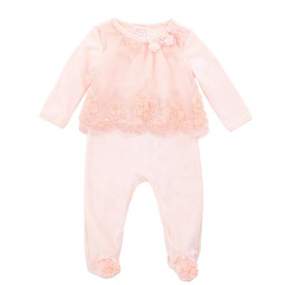 China Spandex / Organic Cotton Newborn Baby Clothes Cotton Baby Rompers Fit Long Sleeve Jumpsuit Playsuit Outfits for sale