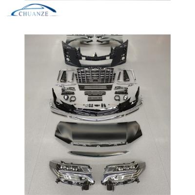 China ABS CZ OLD NEW AUTO BODY KIT FOR TOYOTA ALPHARD UPGRADE 2008 TO 2018 MODEL for sale