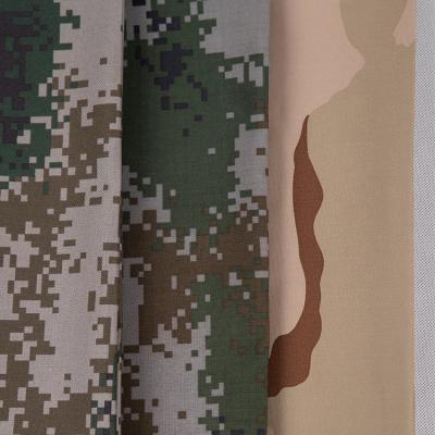 China 108*56 Anti-Static Ripstop Camouflage Fabric T65/C35 16s*16s 245GSM Cheap Camouflage Fabric For Sale for sale