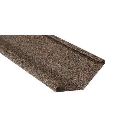 China Modern Valley Tray Stone Coated To Zinc Ridge Steel Hip Accessories Covering Tiles Flashing Sheet for sale