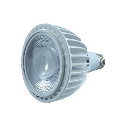 China White 15/24/36 Degree Beam Angle High Brightness Die Casts Aluminum LED COB Par38 Spotlight 100lm/w For Hotel Lighting for sale