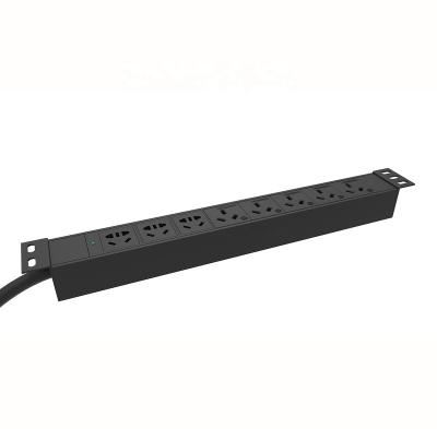 China Industrial Universal Switched Power Supply Rack PDU Socket Rack Mount Intelligent Power Distribution Unit for sale