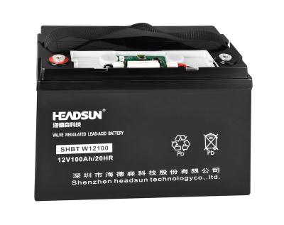 China 100Ah Capacity Built-in Rechargeable Battery Built-in Battery Long Life Headsun Interface Operation Display Intelligent Module for sale