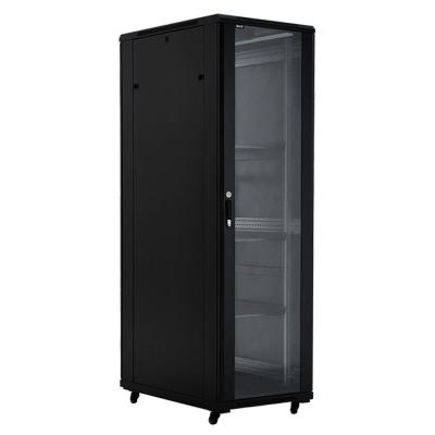 China SPCC Cold Rolled Steel Plate 19 Inch 42U Rack Cabinet High Quality Server Storage Network Equipment Cabinet for sale