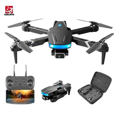 China LS878 Rc 4k HD Dual Camera 1080P WIFI Headless Wide Angle Visual Positioning Follow Me Quadcopter Drones Toys for sale