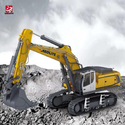 China Hot Sale RC Hobby Professinal Kabolite 1/10 Full Hydraulic Excavator ELectric Pickup Car Huina Metal RC Big for sale