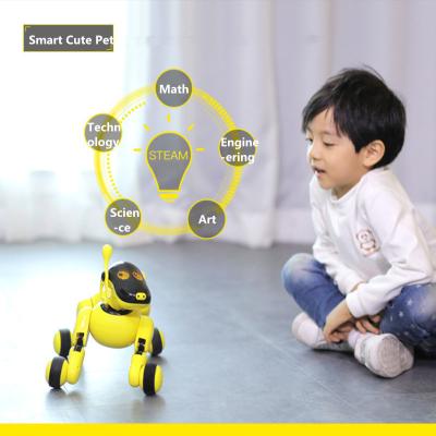 China Contro SJY-1803 2.4G Radio Remote Control Robot Electronic Dog Toys and Kids Smart Talking Funny Gifts for sale