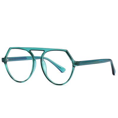 China Fashionable Stain TR90 Anti-Blue-Ray Stain Optical Glass Amazon Myopia Glass Transparent Sight Insert Adjustable Flat Glass 2033 Cool for sale